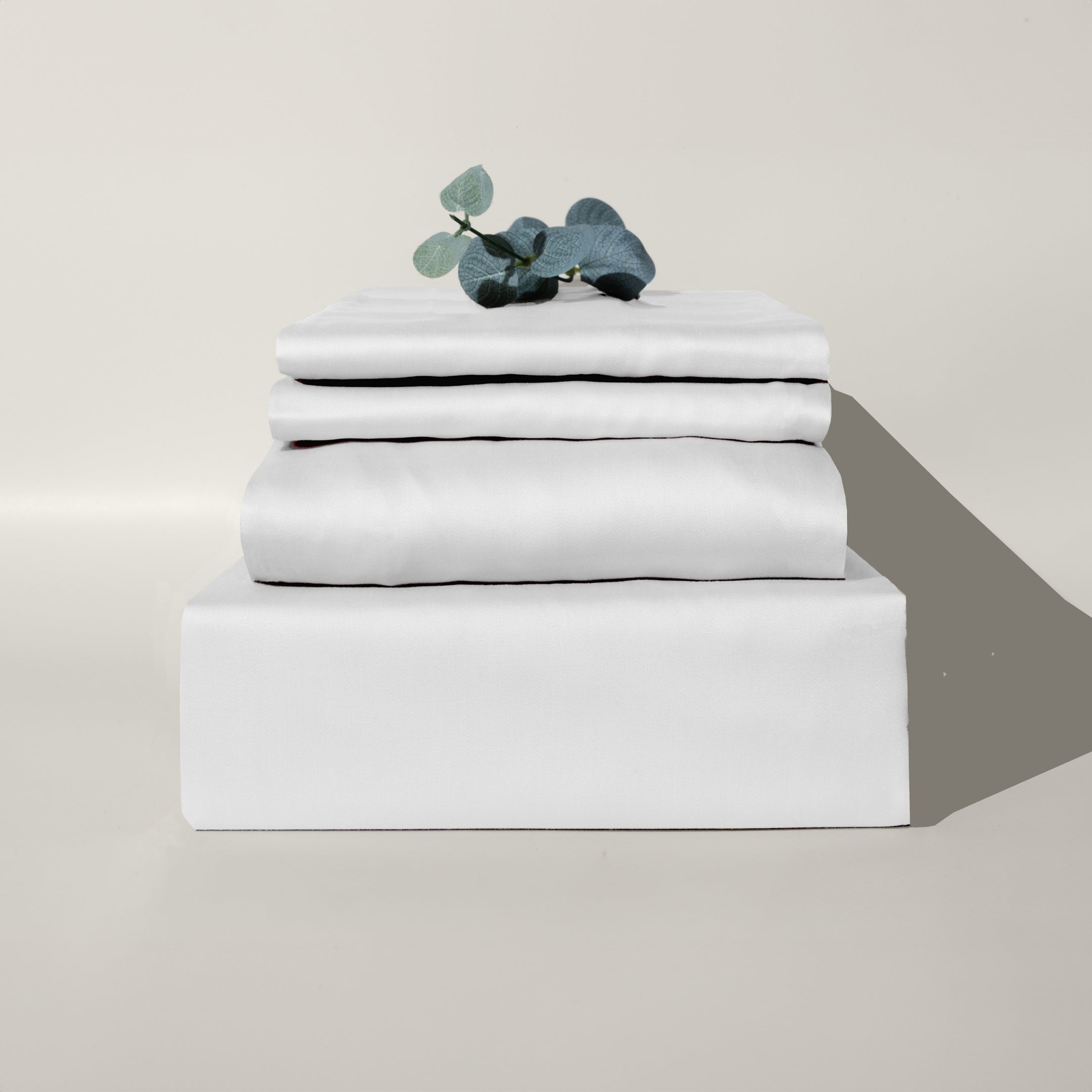 Bright White eucalyptus TENCEL sheet set