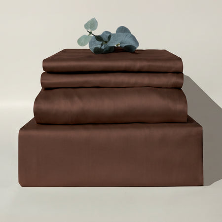 Cocoa Fudge eucalyptus TENCEL sheet set