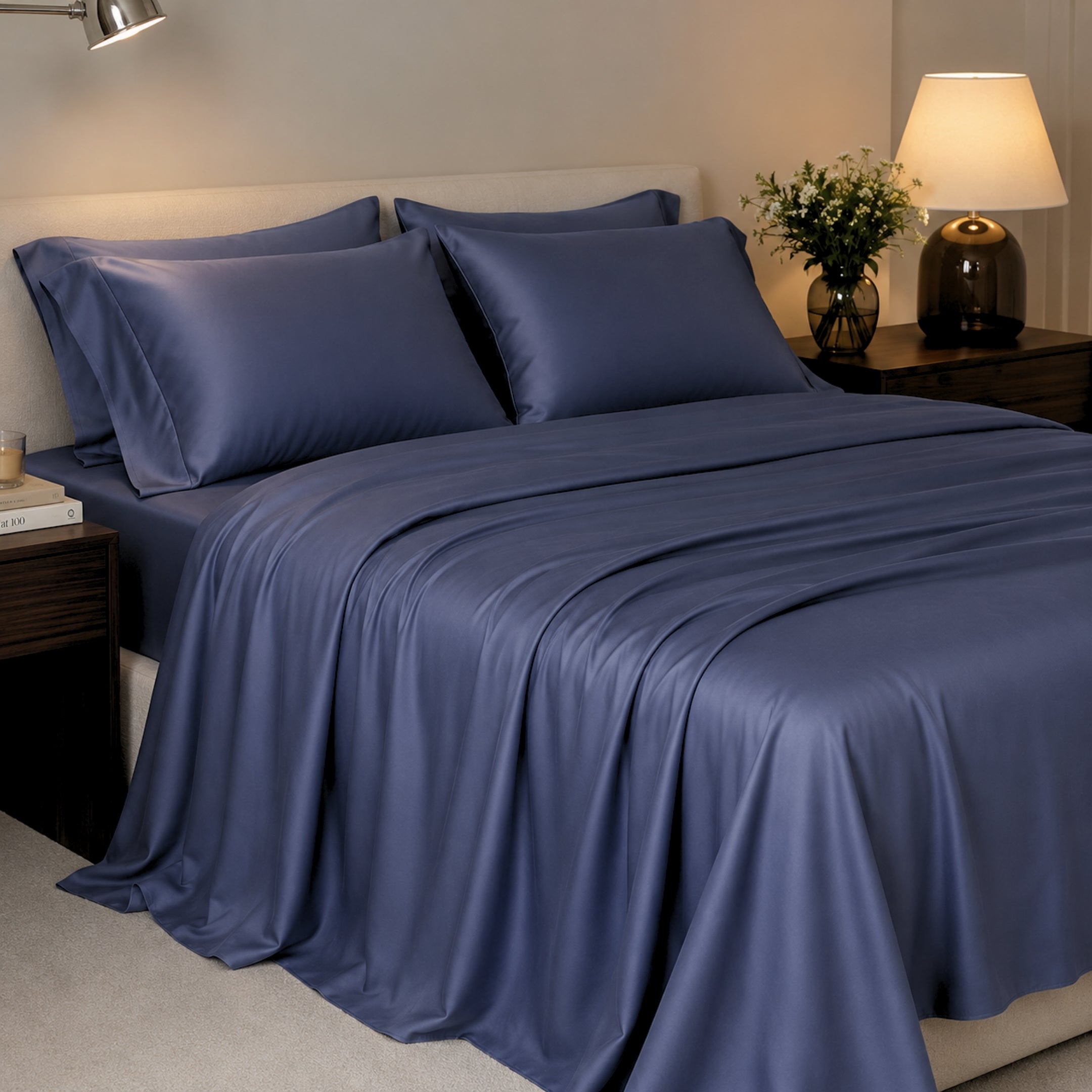 CloudTouch Bedding Bundle in Crown Blue