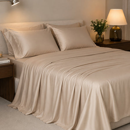 CloudTouch Bedding Bundle in Oat Milk