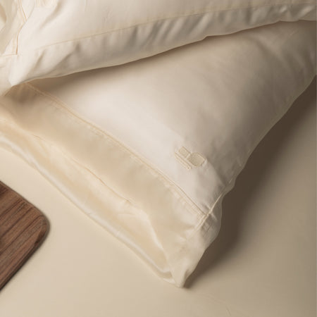 Pearled Ivory eucalyptus TENCEL sheet set