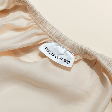 Pearled Ivory eucalyptus TENCEL sheet set