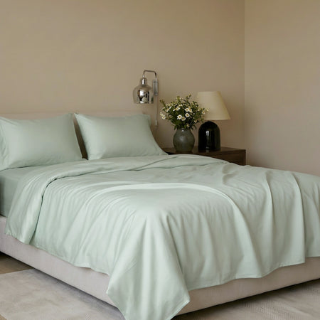Sea Green eucalyptus TENCEL sheet set