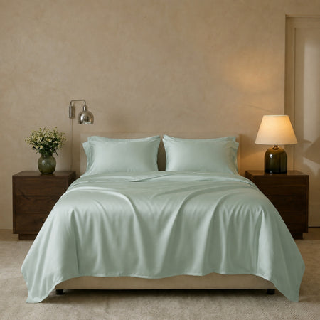 Sea Green eucalyptus TENCEL sheet set