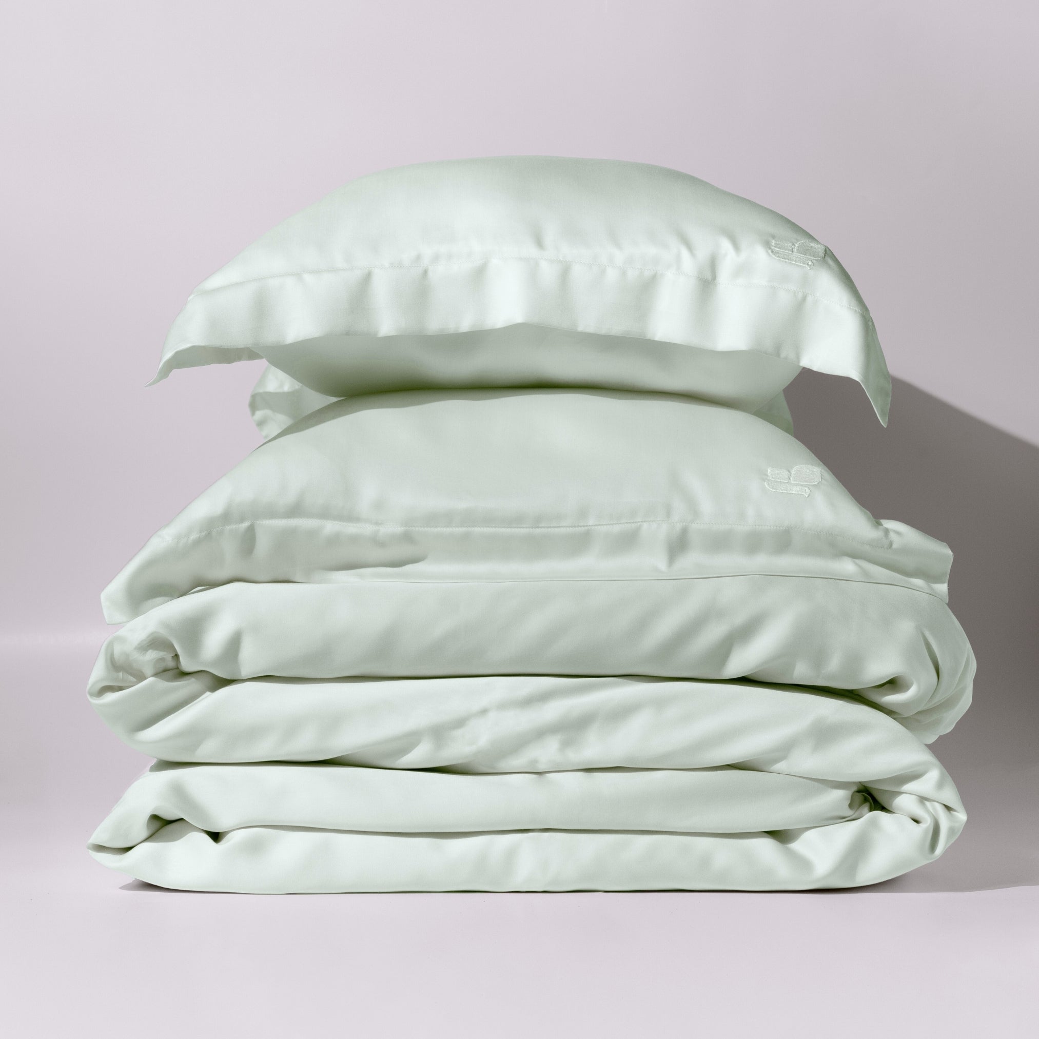 Sea Green eucalyptus TENCEL duvet cover set