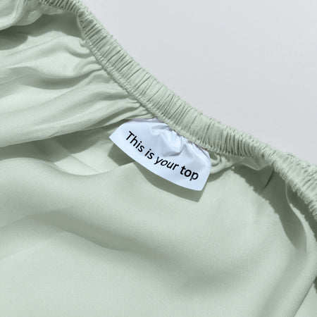 Sea Green eucalyptus TENCEL sheet set
