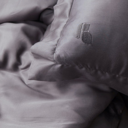 Slate Grey eucalyptus TENCEL duvet cover set