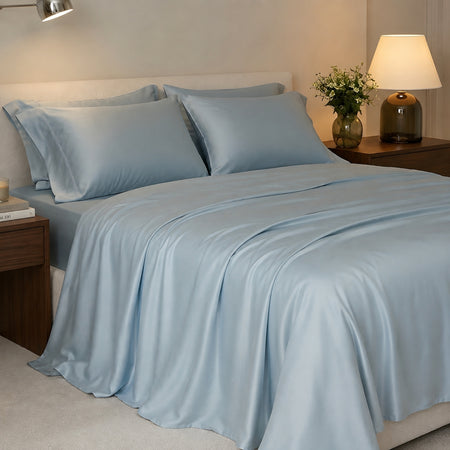 Sterling Blue eucalyptus TENCEL sheet set