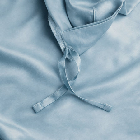 Sterling Blue eucalyptus TENCEL duvet cover set
