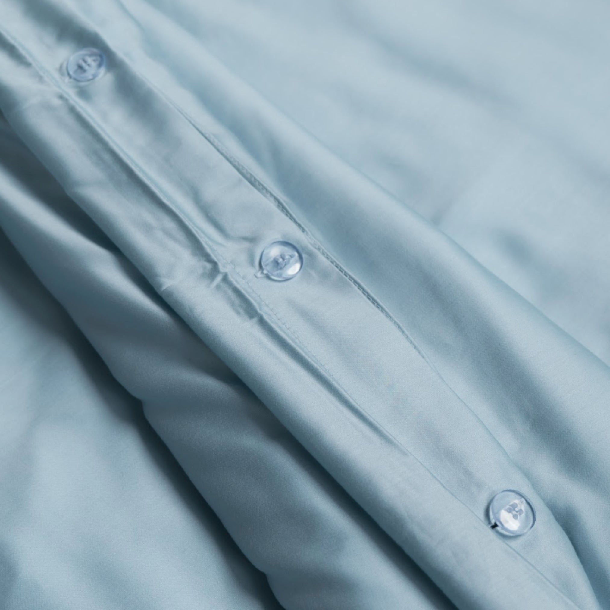 Sterling Blue eucalyptus TENCEL duvet cover set