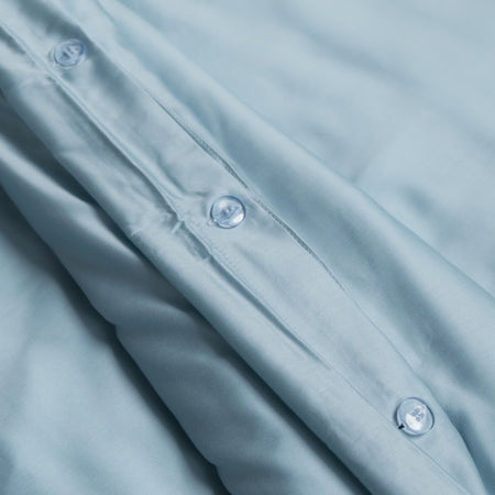 Sterling Blue eucalyptus TENCEL duvet cover set